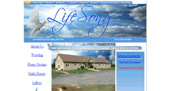 Desktop Screenshot of lifesongchristianchurch.org